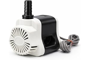 Depron 18 Watt Submersible Water Pump - 180V-230V, 1.85 M Cooler Pump for Desert Air Cooler, Aquarium, Fountains, Ponds (18 Watt Alpha)