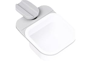 Vigcebit Tischkante Kleiner hängender Mülleimer, drehbarer unter Tisch montierter Mülleimer, multifunktionaler Gemüseabfalleimer für Küche