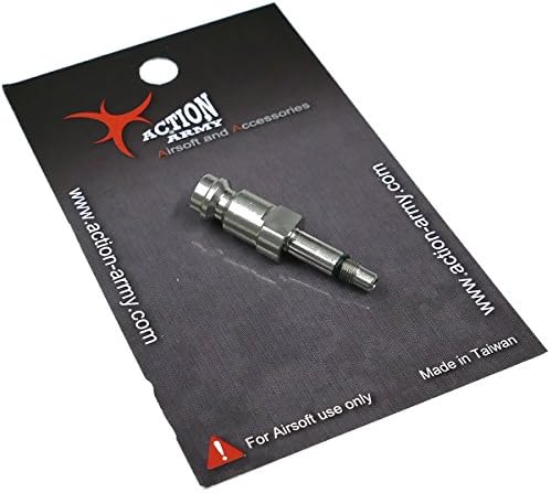 Action Army HPA Stainless Steel Pistol Valve Adapter