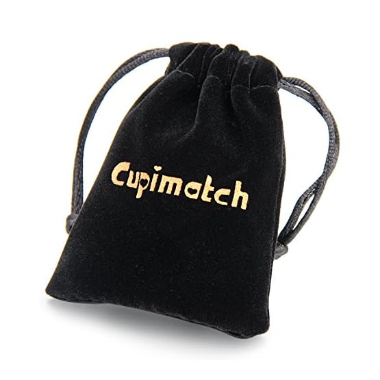 Pulseras de cuero con el símbolo de infinito; 23 cm longitud ajustable, modelo en plata o negro de Cupimatch - Imagen 6