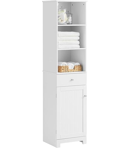 BZR48-W toiletrolhouder, badkamer toiletkast, badkamermeubels, h
