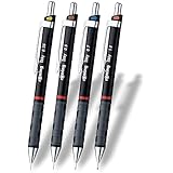 ROtring Tikky Porte-mine, 4-teiliges Set, Noir , 1