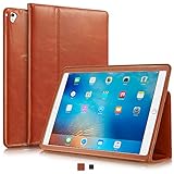 KAVAJ Lederhülle Berlin geeignet für Apple iPad Pro 9.7' Hülle Echtleder Case Cognac-Braun aus echtem Leder mit Stand und Auto Schlaf/Aufwachen Funktion. Dünnes Smart-Cover Schutzhülle   51VzeAIk3OL