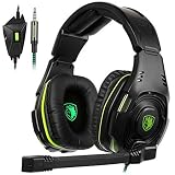 Sades SA938 PS4 - Auriculares estéreo estéreo para Xbox One (clavija jack...