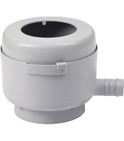 Filtre Collecteur Eau De Pluie 3P-Technik - Pour Tuyaux 68-110 Mm - Acier Inox, Sorties 50 Et 32 Mm