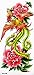 Produktbild SPESTYLE wasserdicht ungiftig temporäre Tätowierung stickerstemporary wasserdicht Tattoos sexy phoenix Blumen Schönheit Zustrom von Waren