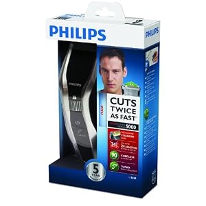 Philips Series 5000 Hair Clipper with Titanium Blades including Beard and Hair Combs - HC5450/83 - Image 13