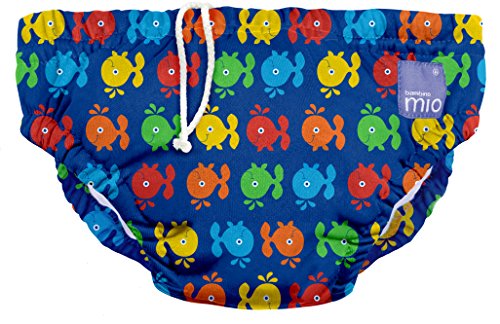 Bambino Mio Swim Nappy (Small, Blue Whales)