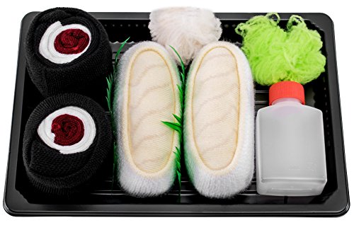 Rainbow Socks - Mujer Hombre Calcetines Sushi Pampanito Maki de Atún - 2 Pares - Tamaño UE 36-40