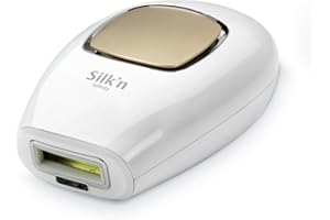 Silk'n Infinity Premium 500.000 impulsi di luce – Tecnologia IPL – eHPL 2 in 1 – depilazione permanente, Bianco/D'oro
