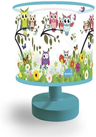Night Light for Kids, Marmelada Lights, 3D Lampshade Story Series Forest Owls, LED Bedside Kids, Baby, Children Night Lamp Bookshelf, Tabletop, and Battery operated 2 months runtime.