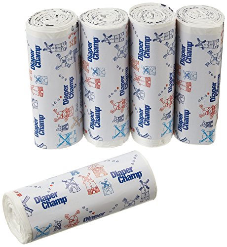 Vital Innovations 04000 7304 Pedal Bin Liner for Nappy Bins Diaper Champ Regular
