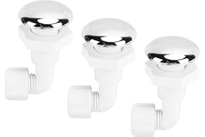 Masyrt 3 Stück langlebige PVC-Luftdüse, Twisting Spa Badewanne Bubble Massage Whirlpool Zubehör für Schwimmbad