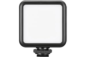 Revopoint Luce Video LED Dimmerabile, Luce per Scanner 3D, Faretto Revopoint POP/POP2/MINI, Pannello LED Reflex con Funzione di Caricatore Portatile