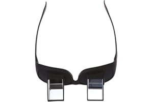 Les Lunettes inclinées Se trouvent allongées en Train de Lire en regardant la télévision, Le Prisme Paresseux Horizontal