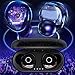 Produktbild IPX7 wasserdichtes kabelloses Bluetooth 5.0 Headset, Ultraleichter (4.5gx2) Touchscreen-In-Ear-Kopfhörer - einseitiger und binauraler Modus (Schwarz)