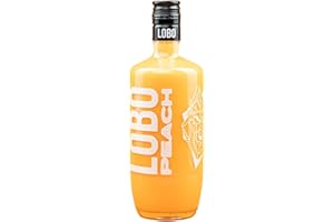 LOBO SOY COMO QUIERO SER Ser Lobo - Tequila de Melocotón I Crema de Melocotón con Tequila I Licor crema con carácter libre, salvaje y arriesgado I 15% I 0,7 L