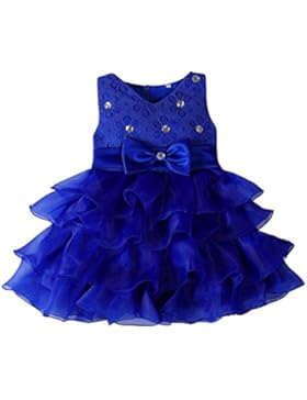 Brightup Baby Mädchen Partei Geburtstag Hochzeits Brautjunfer Prinzessin Kleid