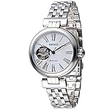 Seiko Damen-Armbanduhr Analog Handaufzug Edelstahl SSA863K1