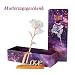 Produktbild Liebem Bunte Galaxy Rose mit Love,einzigartige romantische Geschenk für Valentinstag, Jubiläum, Muttertag, Geburtstagsgeschenk