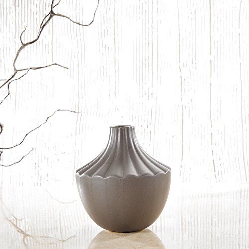 Purelifestyle, GYP029, 3-er Set Vasen aus Keramik Deko Tischdeko Hochzeitsdeko Pozellan Höhe 20,5&15&11,5 cm Weihnachtsgeschenk Valentinstag Geschenk Geburtstagsgeschenk Hochzeitsgeschenk - 6