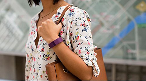 Fitbit Charge HR - Pulsera de actividad y ritmo card  aco  color negro  talla L