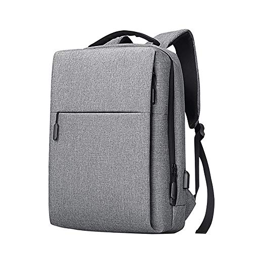 Preisvergleich Produktbild Männer Business Travel Laptop Rucksack USB-Ladeanschluss mit Seitentaschen