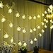 Price comparison product image CALISTOUK Fairy Lights, Indoor Starry String Light Snowflake Lights Crystal Light for Garden Xmas Wedding Home Bedroom Bar Dancing Disco Decor 40 LED 5m Battery Powered