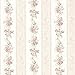 Produktbild Vintage Rose englische Landhaus Satintapeten Blumen Streifen