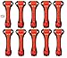 Produktbild 10 PCS Auto Sicherheit Hammer Notfall Escape Werkzeug Auto Fenster Glas Hammer vorzubeugen und Sicherheitsgurt Cutter Escape 2-in-1 Für Familie Rescue & Automatische Notfall Escape Tools