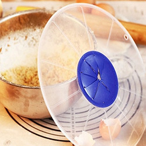 STAR SSTO 30cm Mehrzweck Splatter Screen Spritzschutz Ei Schale Schneebesen Schirmabdeckung Universal Deckel mit Spritzschutz Mischen Schüssel Spritzschutz - 4