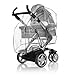 Produktbild ABC Design 984100 Plus Regenverdeck für Kinderwagen, Clear