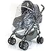 Rain Cover For SILVER CROSS 3D PRAMETTE Stroller Pram WEATHER SHIELD Fits all Models Rouge, Ebony, Pistachio, Oxford Grey, Blazer Blue, Charcoal
