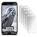Produktbild 5x Samsung Galaxy A5 (2017) | Schutzfolie Matt Display Schutz [Anti-Reflex] Screen protector Fingerprint Handy-Folie matte Displayschutz-Folie für Samsung Galaxy A5 2017 Displayfolie - Bildschirm gewölbt, Folie bewusst kleiner
