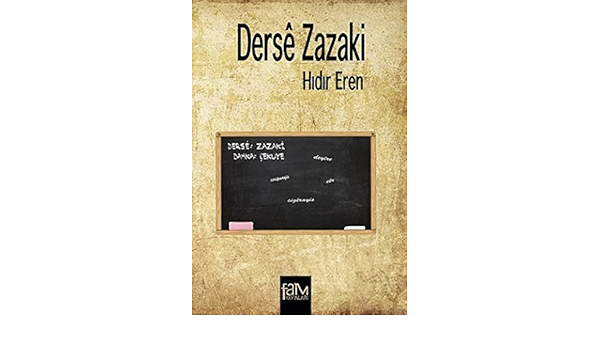 Derse Zazaki Amazon De Eren Hidir Fremdsprachige Bucher