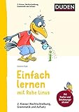 Linus Deutsch 2. Klasse: Mit Stickern zur Belohnung. Kleinschrittige und leicht verständliche Übungen. (Einfach lernen mit Rabe Linus) by 