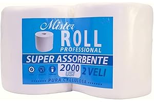 RFD Rotoloni carta Asciugatutto Maxi Mister Roll 2000 - strappi in cellulosa super assorbente in Rotoli offerta qualità