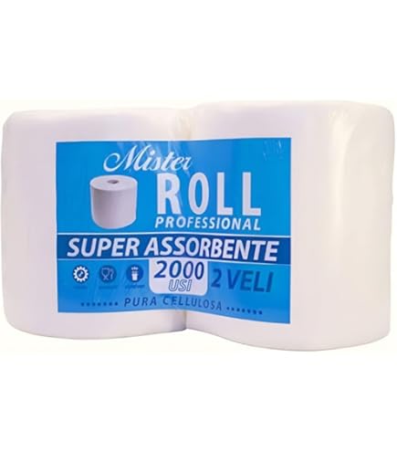 Rotoli Asciugatutto Multiuso ZPAPER - 2 Veli In Pura Cellulosa Per Casa E Ufficio