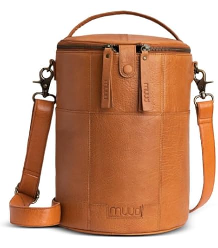 Custodia In Pelle A Maglia Muud Custodia Per Aghi Da Maglia Voss Whisky 230573