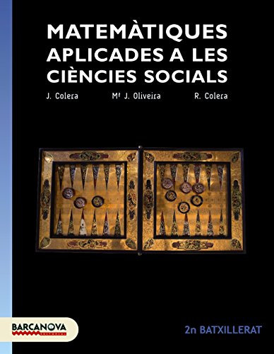 Matemàtiques aplicades 2n Batxillerat Llibre de l ' alumne (Materials EducatiusBatxilleratModalitat Humanitats I