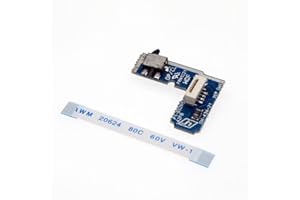 GGZONE Ein-/Ausschalter mit flexiblem Kabel, 8-polig, Ersatz für Sony PS2 70000 Slim