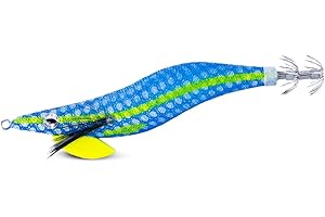 JATSUI Artificiale The Dots 3.5 110 mm gr 19 Sinking Glow Totanara Gamberi (TD02 - Blu)