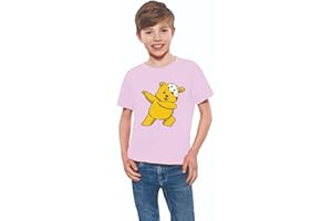 BRATATATMANIA Spotty Dabbing Bear T-Shirt 2024 – Pudsey Inspired Bear Design for Children Support in Need, Tee for Men, Women & Kids