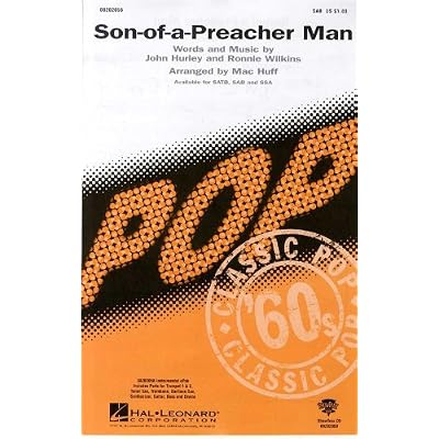 Download Son Of A Preacher Man Sab Fur Satb Gemischter Chor