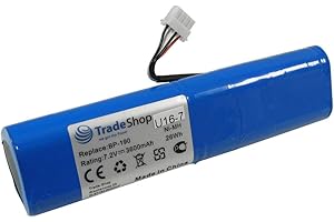 TRADE-SHOP Batteria Ni-MH ad alte prestazioni, 7,2 V, 3600 mAh, sostituisce BP190, B11432 per Rohde & Schwarz FSH3, FSH3TV, FSH6, FSH18, FSH-3, FSH-3-TV, FSH-6, FSH-18, Fluke Power Quality Analyzer 433, 434, 435