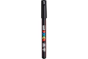 Uni-ball Posca PC-1MR Ultra Fine Bullet Tip Marker - czarny