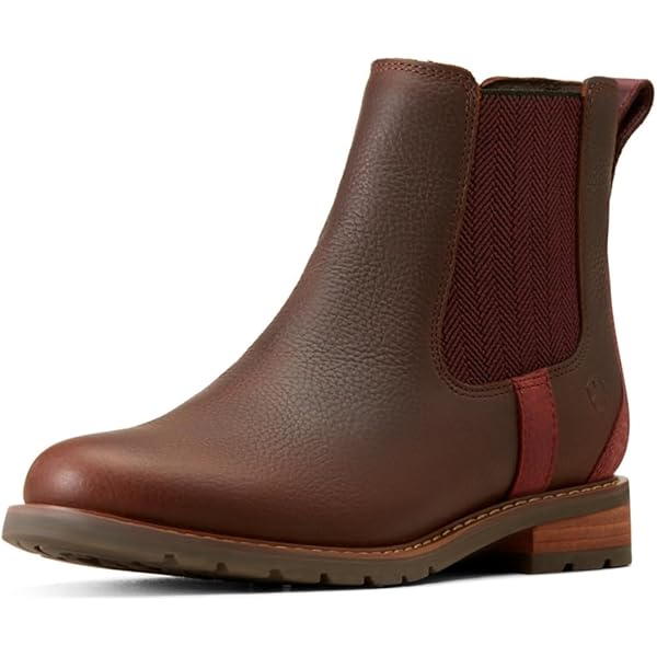 Bota Ariat Wexford Impermeável - Estampa Floral Bronzeado