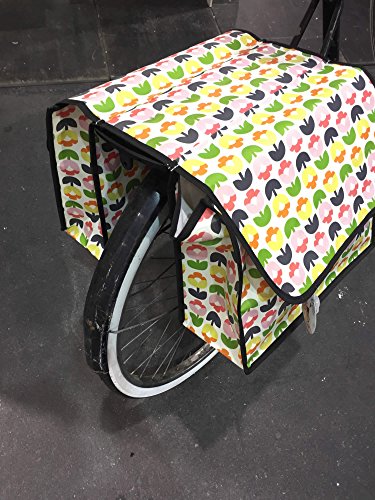 LS Design Kinder Fahrradtasche Doppelpacktasche Gepäckträgertasche Klettverschluss - 5