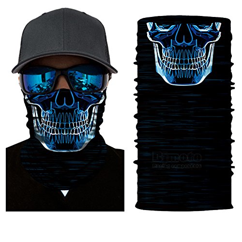 Book's Cover ofBandana BJ Global multifonctions pour homme et femme foulard de sports de plein air vélo masque de cyclisme turban magique bandeau pour moto