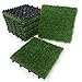 Produktbild Rasenfliesen 11 Stück Klickfliesen mit Kunstrasen für Balkon Terrasse von Gartenpirat